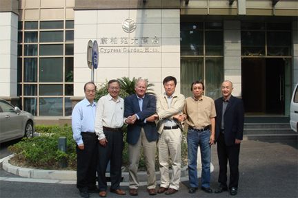 曹克坚董事长会见美国ET公司总裁